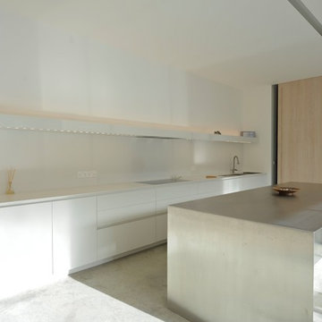 RIBA Award winning house. Kitchen and other joinery.