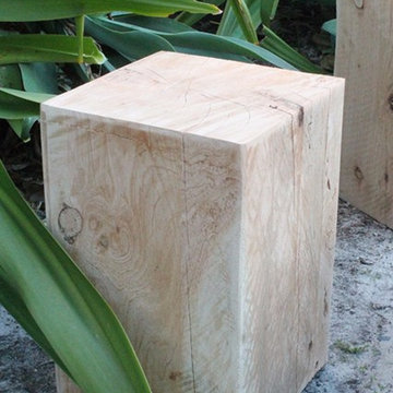 Fire-Away Block Stool