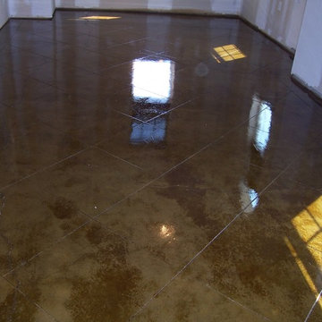 Stained Concrete Interior