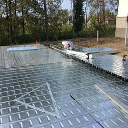 Multi-level Paverdeck Pool - Landscaping Stones And Pavers