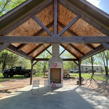 Outdoor Pavillion and Kitchen