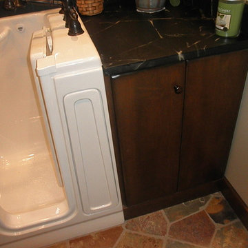 Small Interior Bathroom Remodel