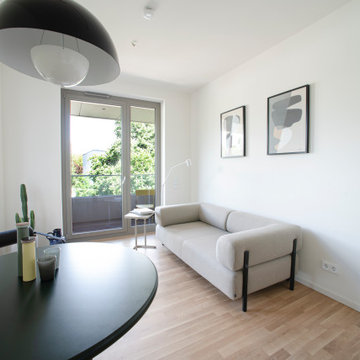 Small rental apartment furnishing in Berlin Mitte