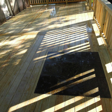 Treated Wood Decks