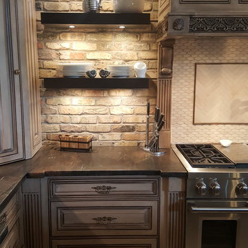 I.Q. Granite and Flooring Kitchen Remodel