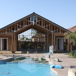 Pool House/Kitchen/Bathroom/Storage - Outdoor Structures