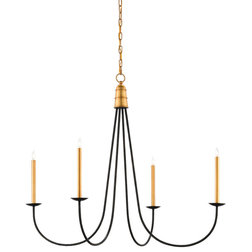 Transitional Chandeliers by Currey & Company, Inc.