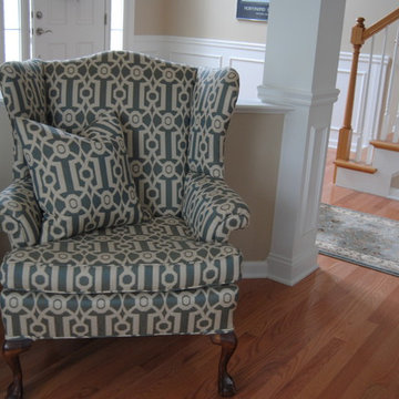 Upholstered Wing Chair
