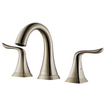 Beverly Two-Handle 8" Widespread Bathroom Faucet, Brushed Nickel
