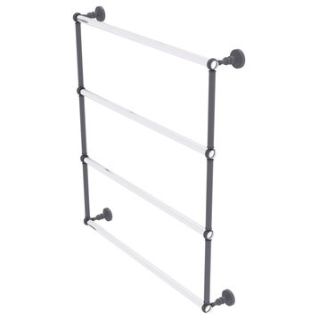 Pacific Grove Collection 4 Tier 30" Ladder Towel Bar With Twisted Accents