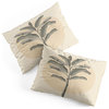 Deny Designs Iveta Abolina Sunrise Tan Pillow Shams, Set of 2, King