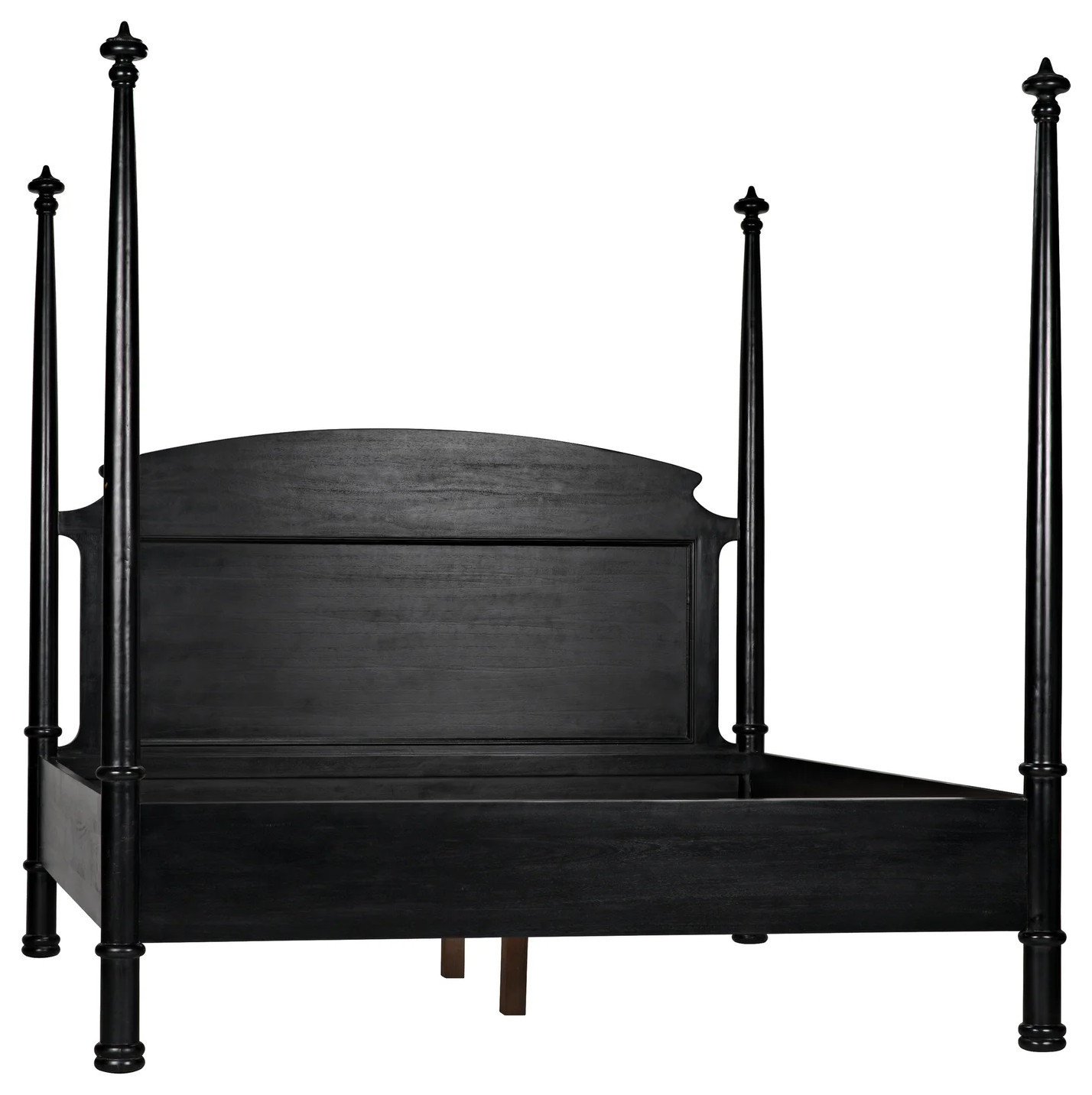 Douglas Eastern King Bed in Hand Rubbed Black