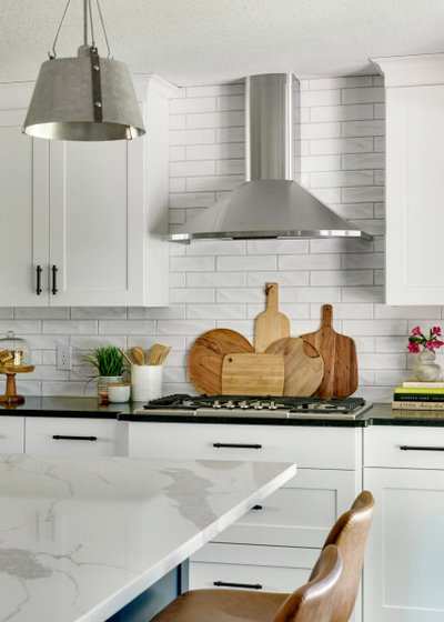 Transitional Kitchen by White Birch Design, LLC