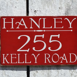 Address Plaques, House Numbers - House Numbers