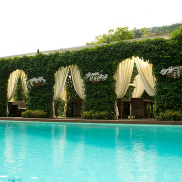 Giardino in scarpata