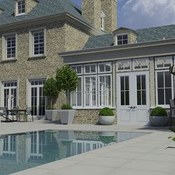 Dove Grey Sawn Sandstone Paving - Paving, Stones & Walling