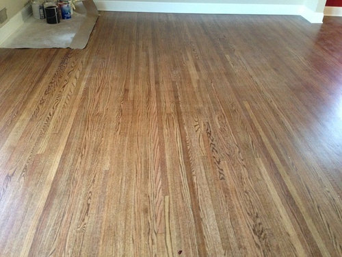 Streaky Stain On Refinished Floors, How To Remove Streaks From Hardwood Floors