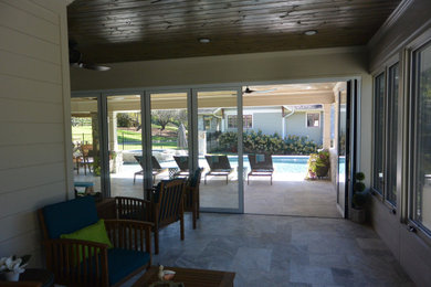 Example of a transitional pool design in Atlanta