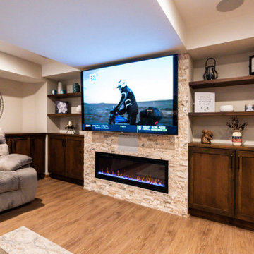 All Fun & Games – Orland Park Basement Retreat