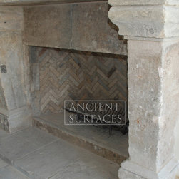 Firebox Stone inserts Herringbone & More - Indoor Fireplaces