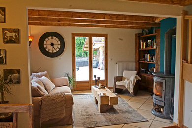 Country living room in Lyon.