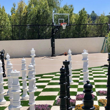 Stay Home And Play! on your own Backyard Court