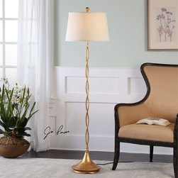 Elica Floor Lamp | Uttermost - Floor Lamps