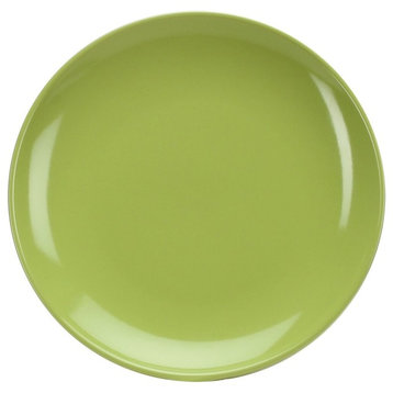 8" Salad Dessert Plate, White, Set of 4, Citron