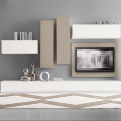 Modern Italian Wall Unit VV 3916 - Products