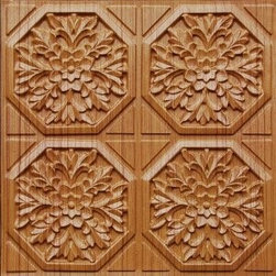 108 Faux Tin Ceiling Tile Glue up 24x24 - Ceiling Tile
