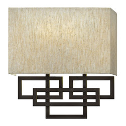 Hinkley Lanza 2-Light Wall Sconce in Oil Rubbed Bronze Finish - Wall Sconces