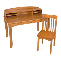 Avalon Desk With Hutch by Kidkraft - Kids Desks And Desk Sets