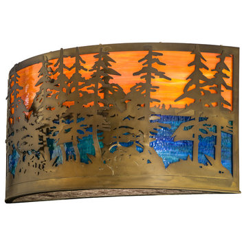 36W Tall Pines Wall Sconce