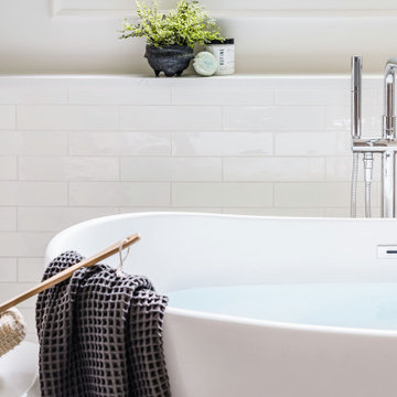 Lake Norman Sanctuary Master bathroom remodel