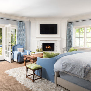 Corner Fireplace In Master Bedroom