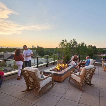 A Cherry Creek Rooftop Container Garden