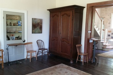 Inspiration for a country entryway remodel in Austin