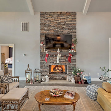 Cherokee Circle: Transitional Craftsman Home
