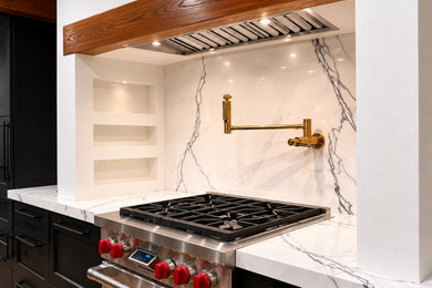 Example of a trendy kitchen design in Other