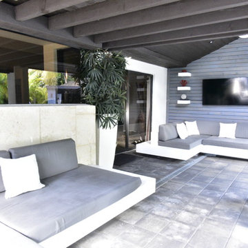pool and pavers