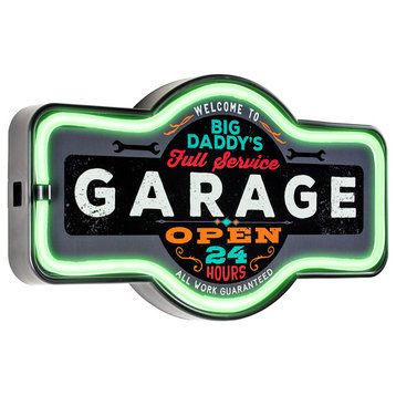 Big Daddy's Garage Marquee LED Light Up Sign