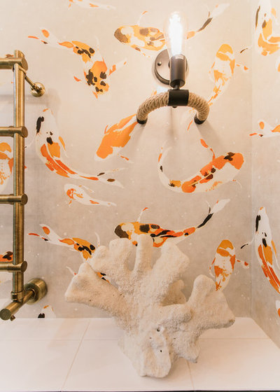 Средиземноморский Ванная комната by EgoDesign