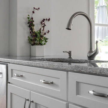 Hidden Storage in Sink Drawer for Sponges
