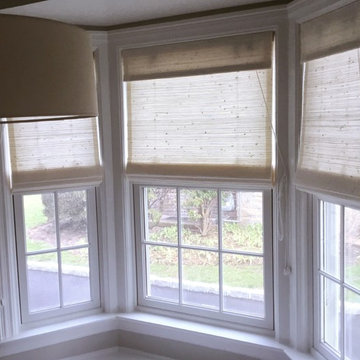Natural woven shades