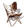 Brown and white