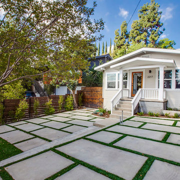 Craftsman cottage in the Echo Park Hills
