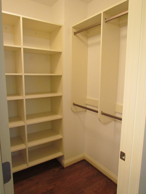 Small Master Closet | Houzz