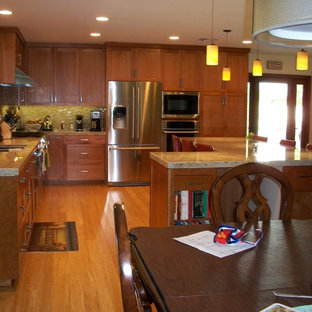 Cherry Shaker Kitchen