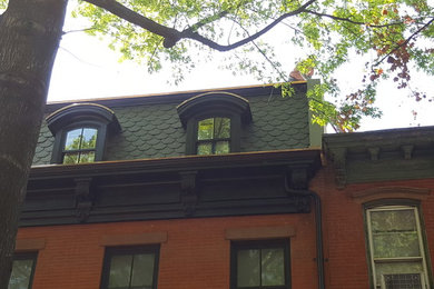 Arts and crafts exterior home photo in New York