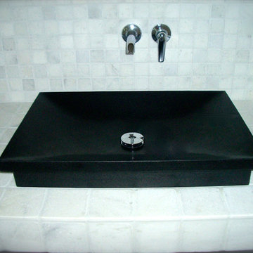 OUR CLIENTS' INSTALLATIONS WITH OUR TRENDY NATURAL STONE PRODUCTS